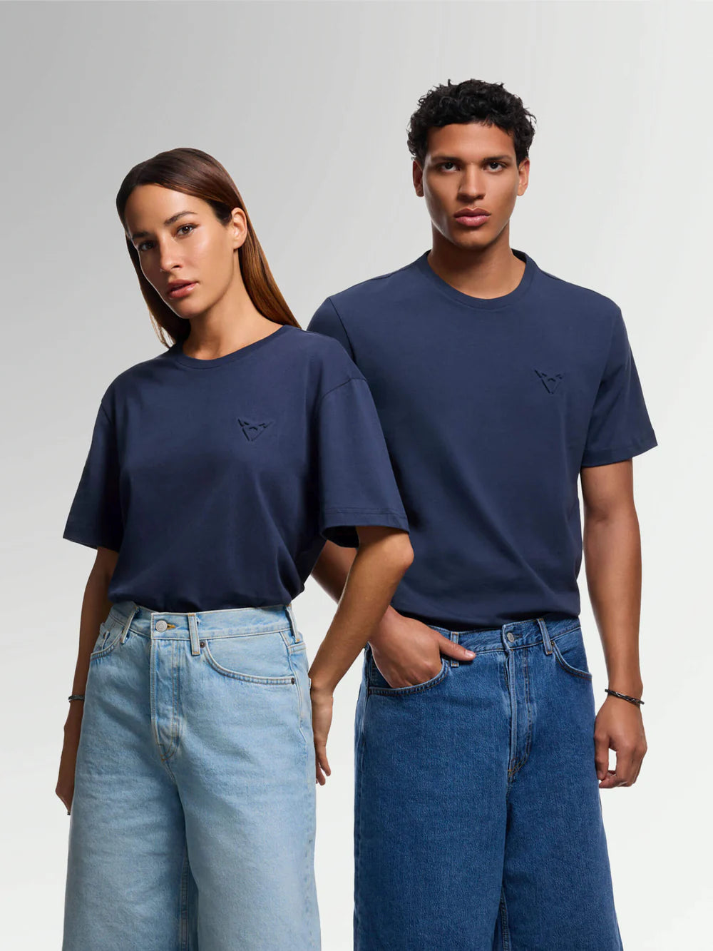 Embossed Logo T-Shirt - S - Moonslate